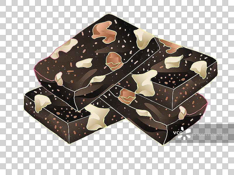 中药药材几片阿胶糕片老中医中草药药材国风插画元素复古纹理纸张保健食品中国医药师节透明元素图片素材