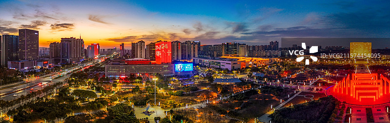 信阳市 平桥区 新七大道 百花园 城市图片素材