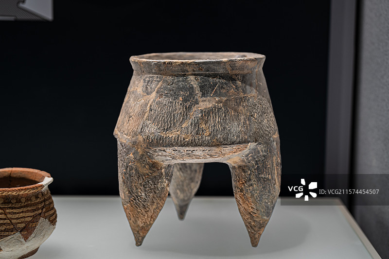 陶寺文化 陶斝 山西博物院图片素材