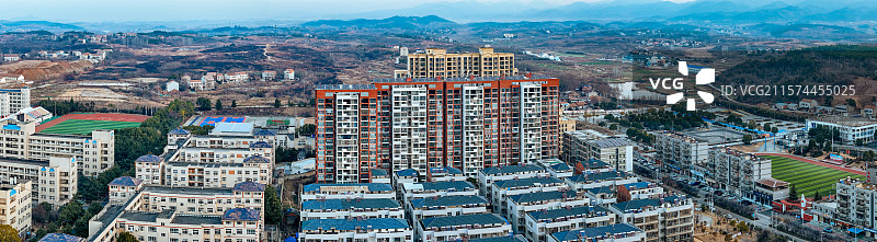 广水市 西正街 印台山 城市 徐家井图片素材