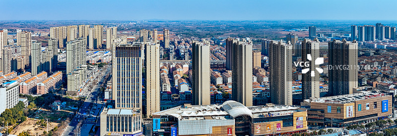 安陆市 解放大道 城东村 城市 地标图片素材