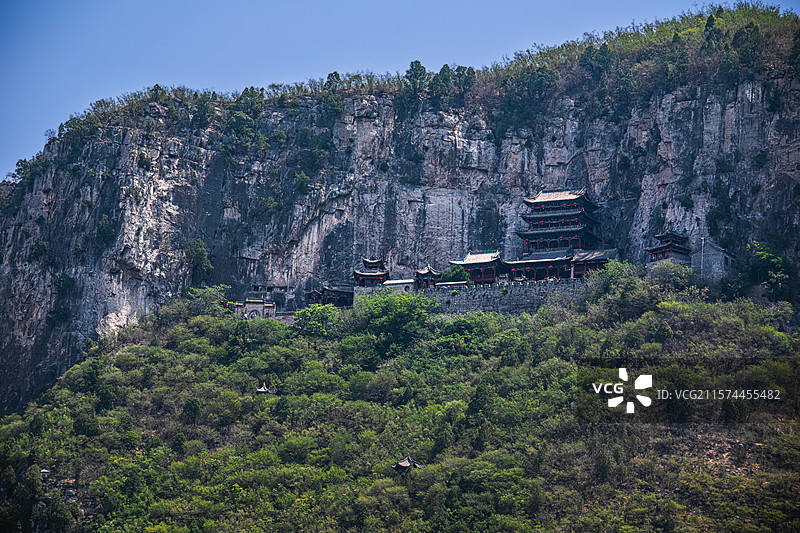 中国河北邯郸娲皇宫风光图片素材