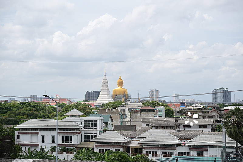 曼谷水门寺大佛图片素材