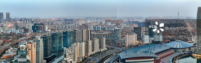 郑州 郑东新区 大玉米 地标 龙湖公园图片素材