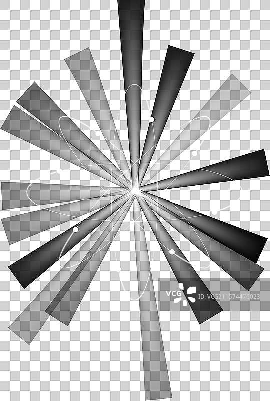 原子结构模型图片素材