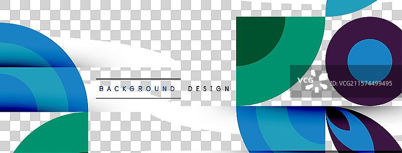 几何美丽的抽象圆形和花瓣图片素材