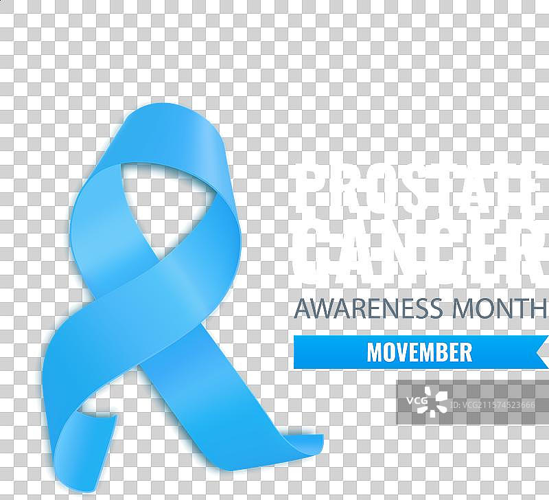 前列腺癌意识月图片素材