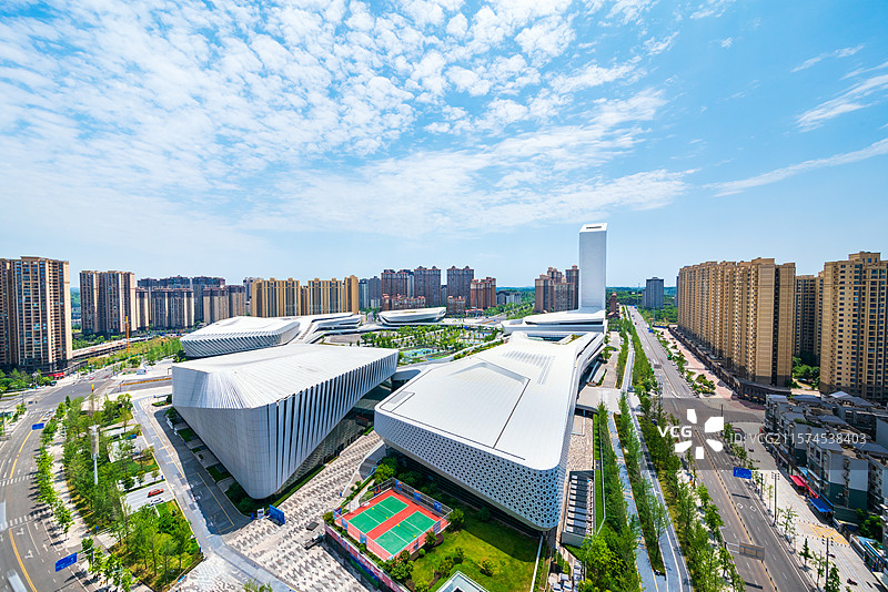 成都简阳市文化体育中心简阳东来印象文体中心成都世运会比赛场地图片素材