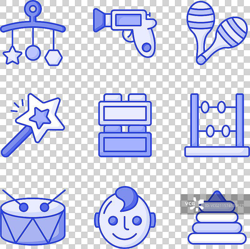 拿到这些精美设计的玩具图片素材