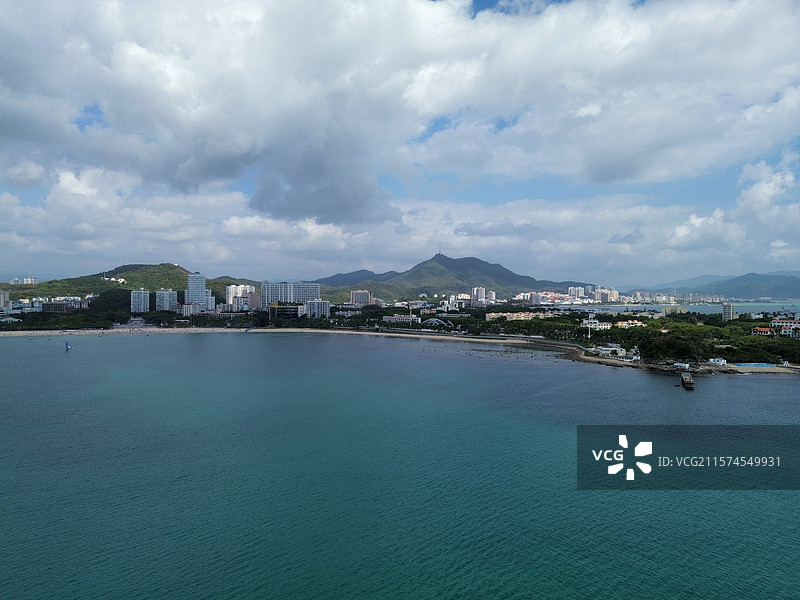 三亚大东海海滨图片素材