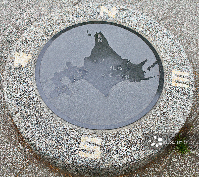 北海道地图图片素材