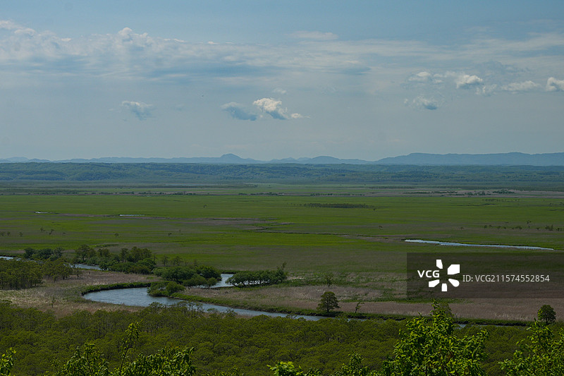 钏路湿原图片素材
