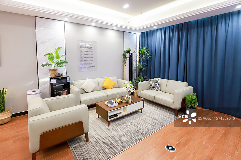 智慧客厅图片素材