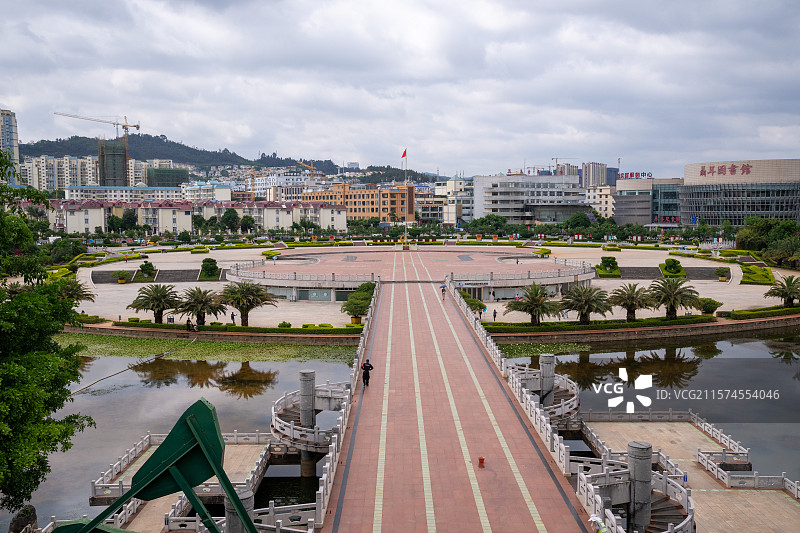 云南昆明玉溪聂耳公园风光图片素材