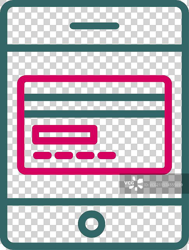 信用卡支付图标设计图片素材