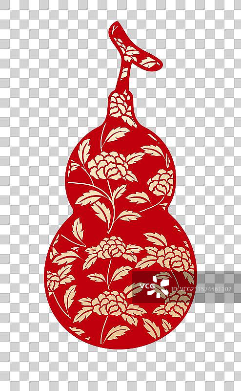 红色金葫芦素材图片素材