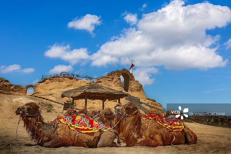 边防城堡图片素材