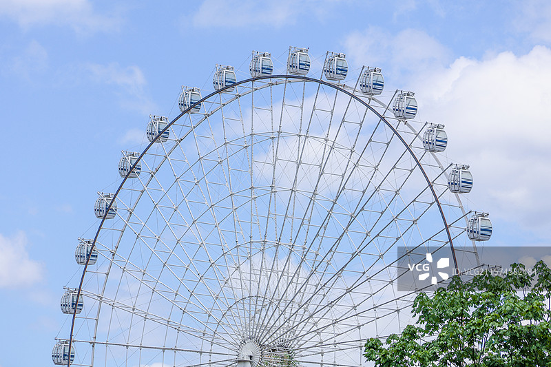 横店摩天轮图片素材