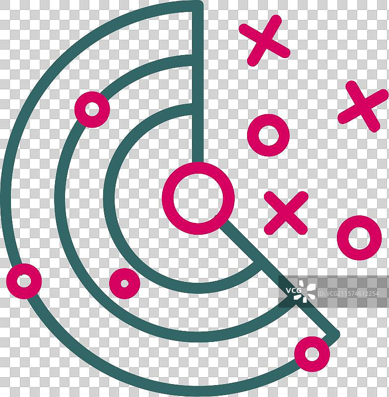 雷达图标设计图片素材