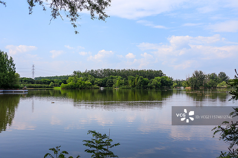 北京翠湖国家城市湿地公园图片素材