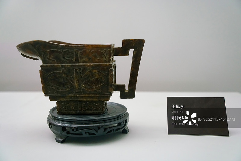 淄博市桓台县博物馆瓷器文物陈列玉器图片素材