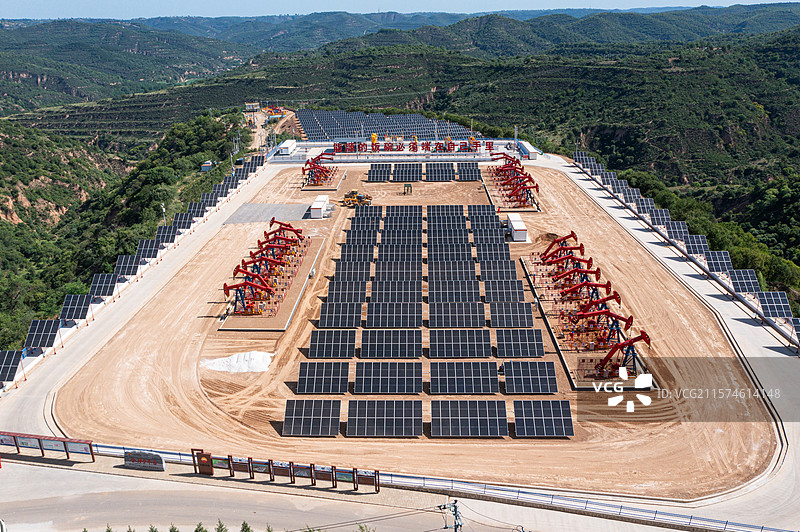 页岩油开发图片素材