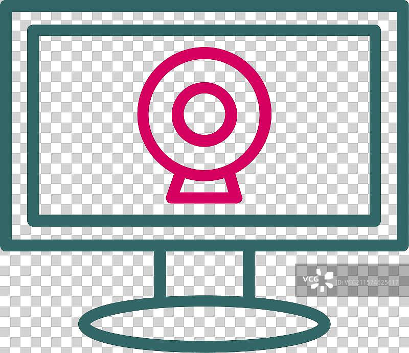 webcam icon design图片素材