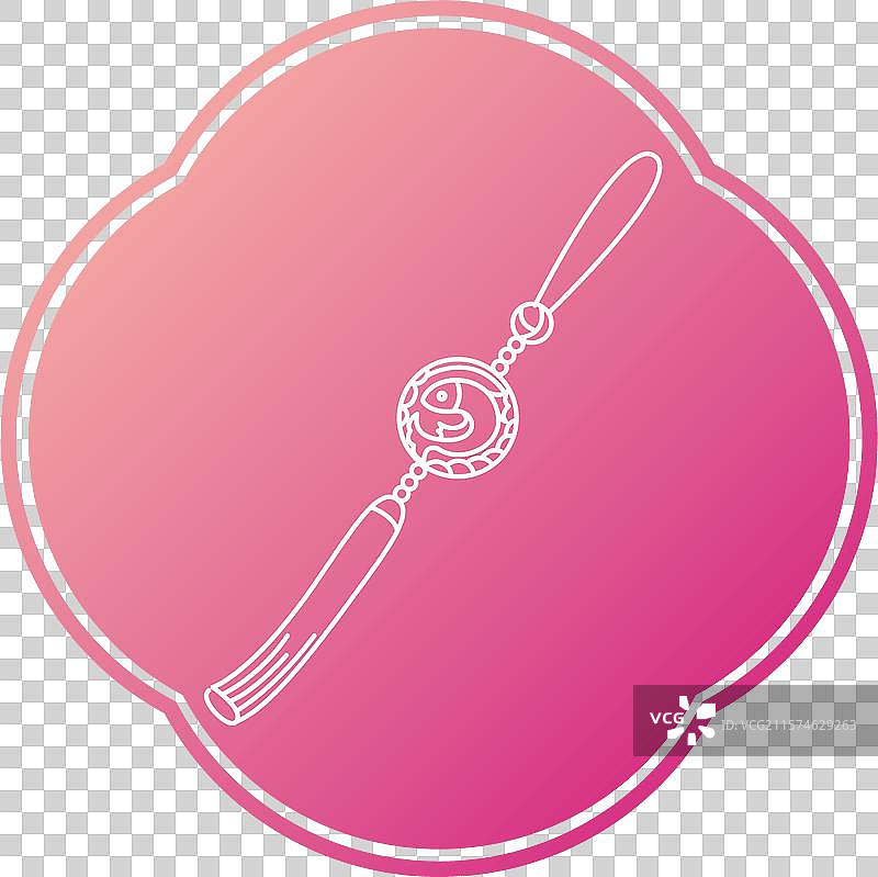 古风汉服服饰配饰图标图片素材