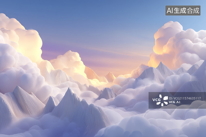 【AI数字艺术】三维电商广告背景图片素材