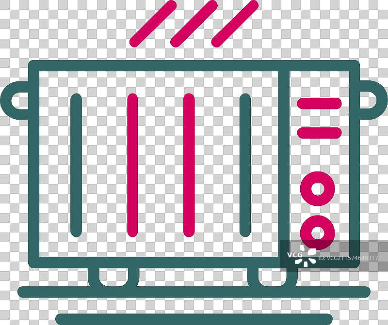 电热器图标设计图片素材