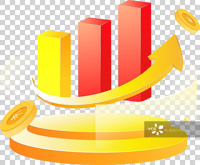 3D金融主题元素图片素材