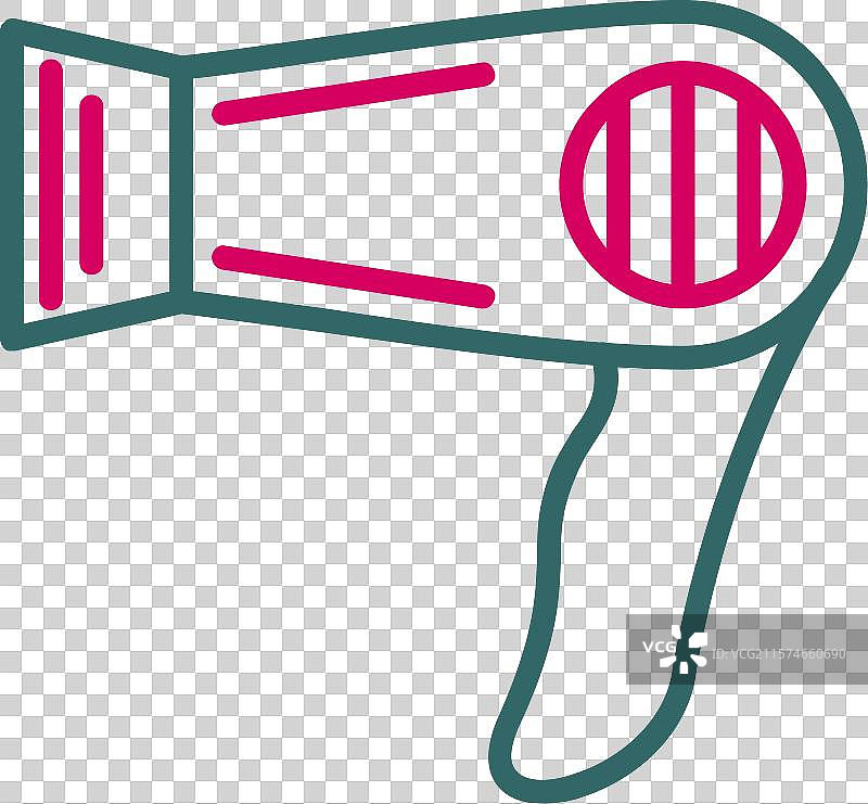 吹风机图标设计图片素材