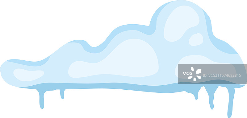 雪堆漂移图片素材