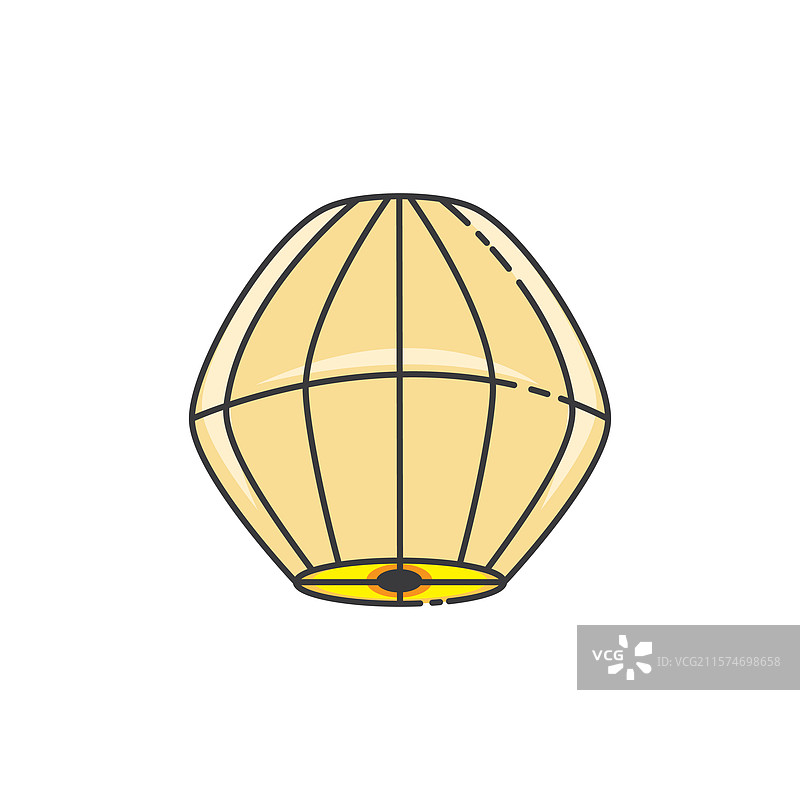 天灯图标图片素材