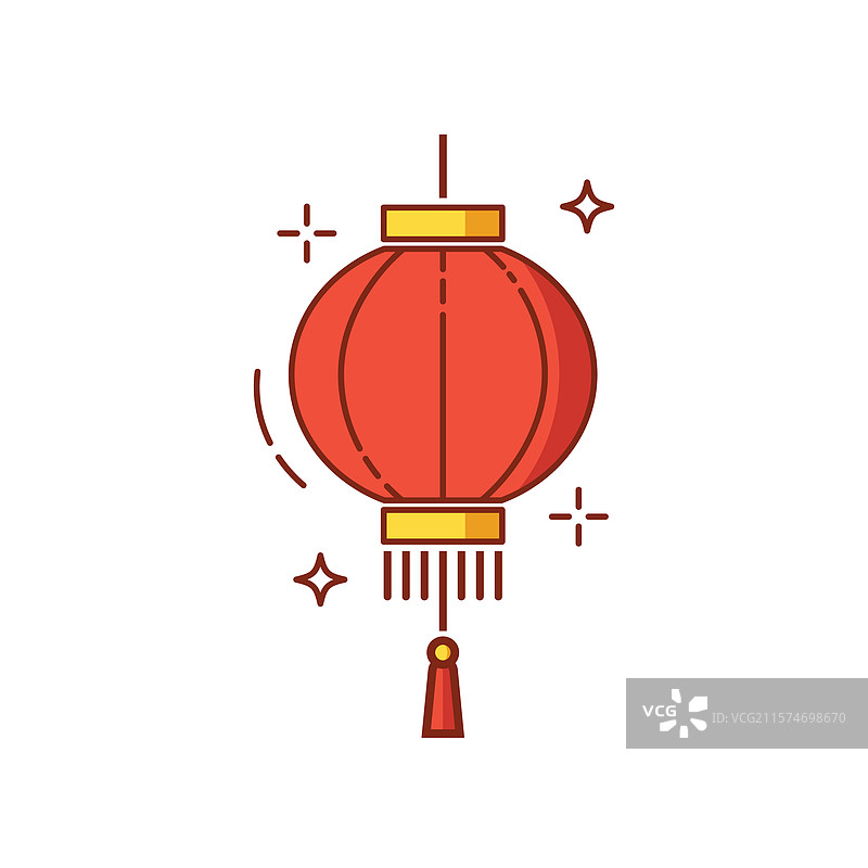 中国灯笼图标图片素材