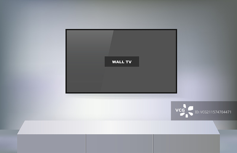 电视房间室内设计概念图片素材