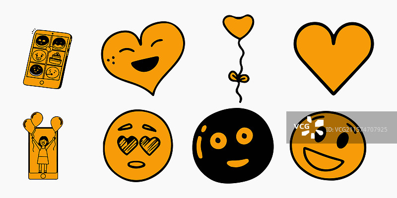 世界表情符号日快乐，真挚的表情符号图片素材