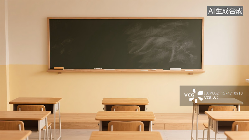【AI数字艺术】开学季题材，开学季，教育，课堂，教室图片素材