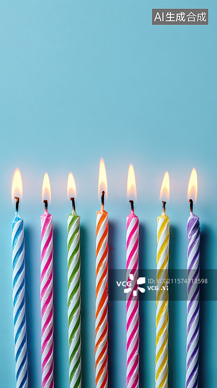 【AI数字艺术】蜡烛图片素材