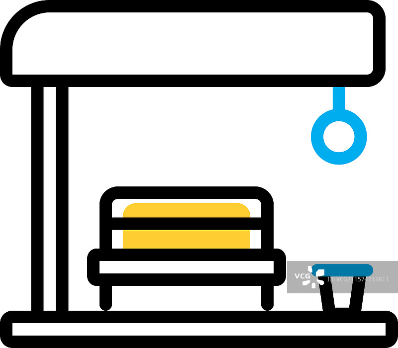 公交车站图片素材