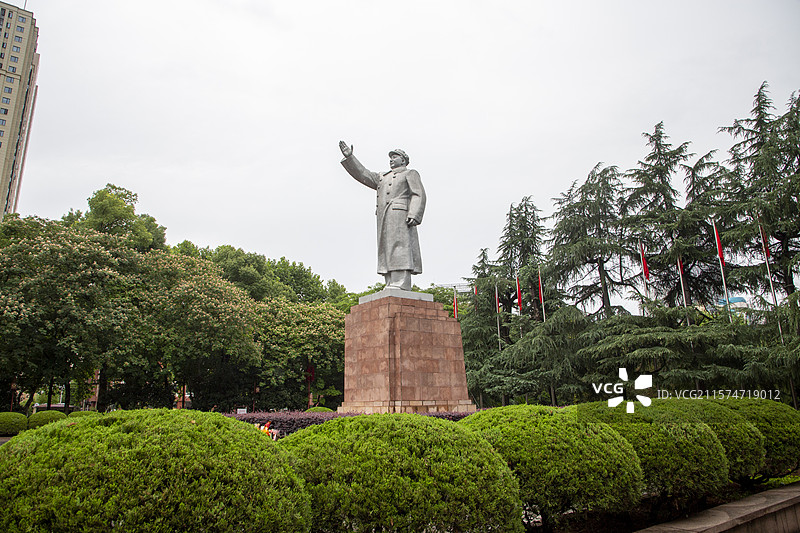 杨开慧故居毛泽东像图片素材