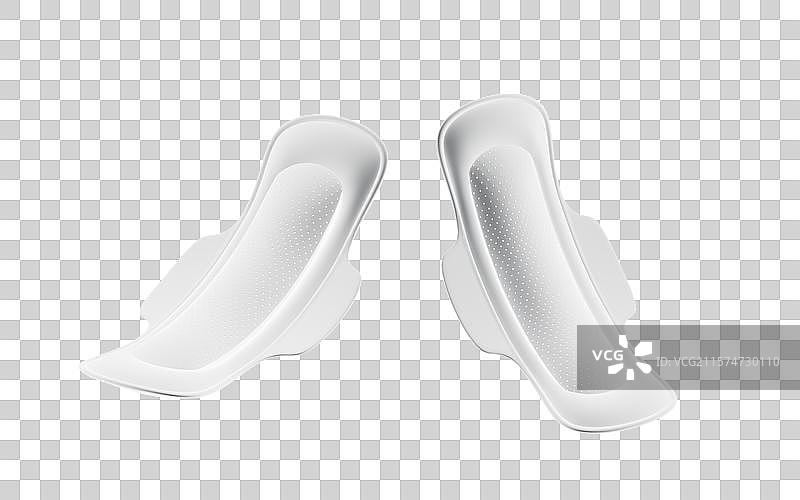 女性卫生巾轻薄透气舒适等广告背景3D渲染图片素材