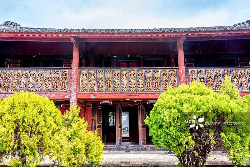 中国云南德宏梁河县南甸宣抚司署图片素材