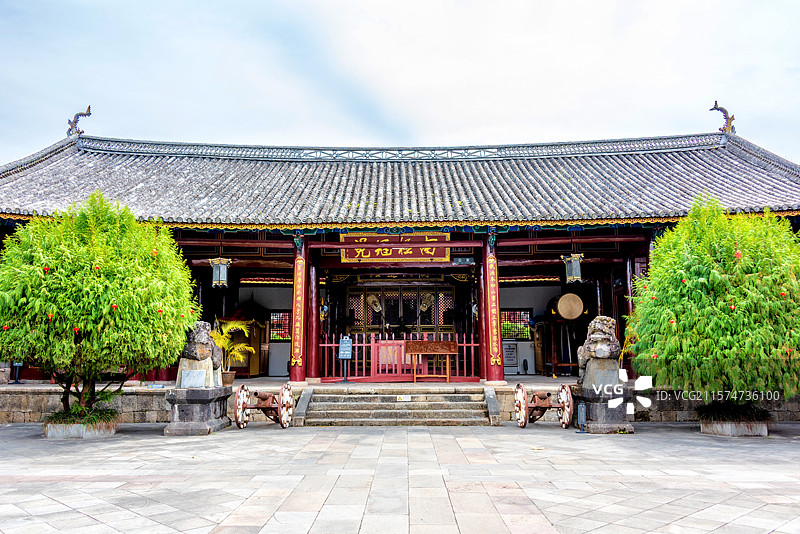 中国云南德宏梁河县南甸宣抚司署图片素材