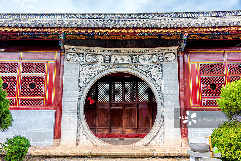 中国云南德宏梁河县南甸宣抚司署图片素材