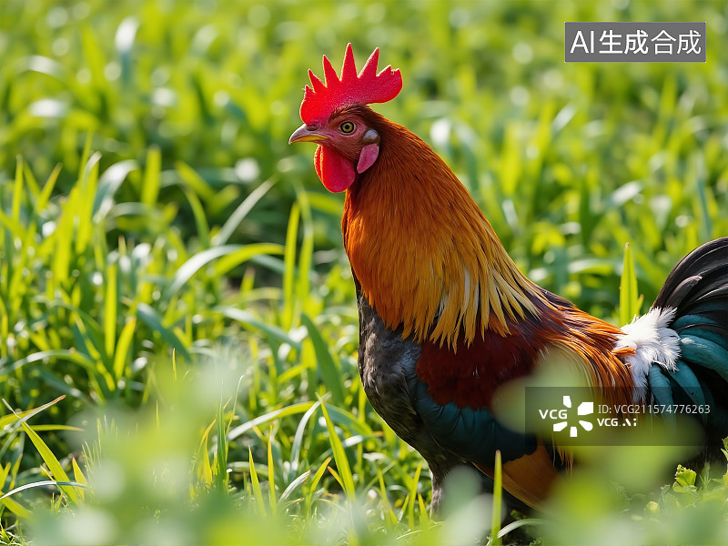 【AI数字艺术】带有鹅卵石桥和锦鲤池的日式花园图片素材