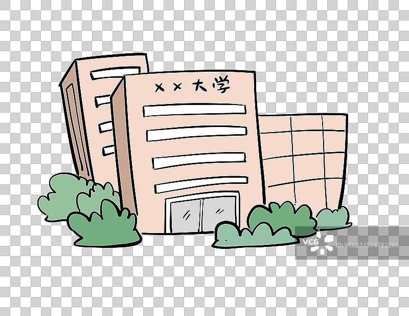 大学建筑群图片素材
