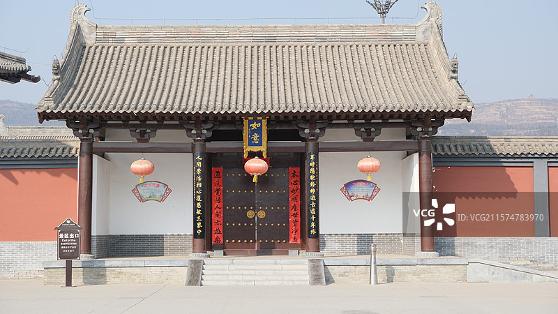 泾川大云寺图片素材