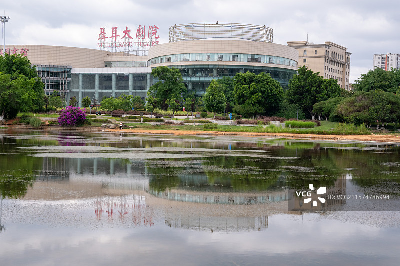 云南昆明玉溪聂耳公园风光图片素材