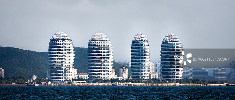 三亚凤凰岛图片素材